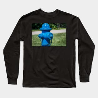 Blue Nozzle Long Sleeve T-Shirt